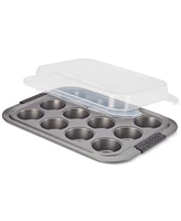 Anolon Advanced 12-Cup Covered Muffin Pan