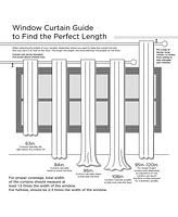 Intelligent Design Stella Dot Metallic Embroidered Lined Window Panel, 50" x 84"