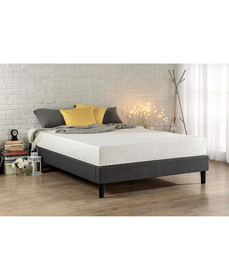 Slickblue Upholstered Padded Platform Bed Frame for Comfortable and Stylish Bedroom Design