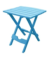 Slickblue Pool Folding Side Table in Durable Patio Furniture Plastic Resin