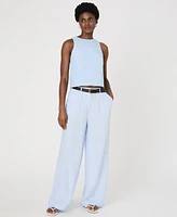 French Connection Women's Birdie Bow-Back Swing Top