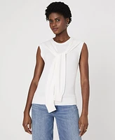 French Connection Women's Tie-Shoulder Sleeveless Sweater