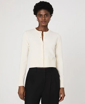 French Connection Women's Cosy-Soft Long-Sleeve Slim Cardigan