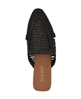 Nine West Women's Campton Woven Slip-On Mules