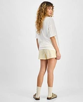 Love Tribe Juniors Hamptons Boyfriend Tee Boxers
