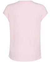 adidas Big Girls Cap-Sleeve Logo Graphic Cotton T-Shirt