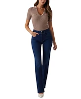 Guess Women's Shape Up Straight-Leg Jeans