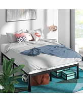 Slickblue Platform Bed Frame with Rounded Legs for Modern Bedroom Style