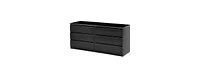 Slickblue Modern 6-Drawer Double Dresser for Spacious and Stylish Bedroom Storage