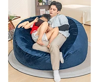 Giant Memory Foam Bean Bag Chair, Comfortable Furniture for Living Room, Bedroom-The Pop Home
