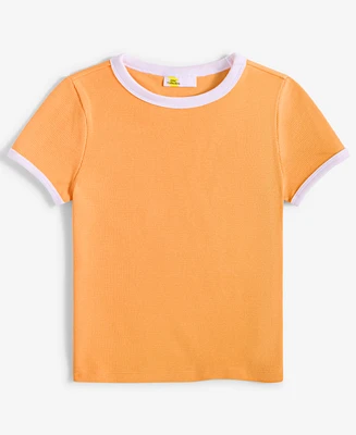 Epic Threads Kid Girl Rib Baby Tee, Exclusively at Macy's