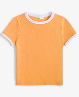 Little Girl Rib Baby Tee, Exclusively at Macy's