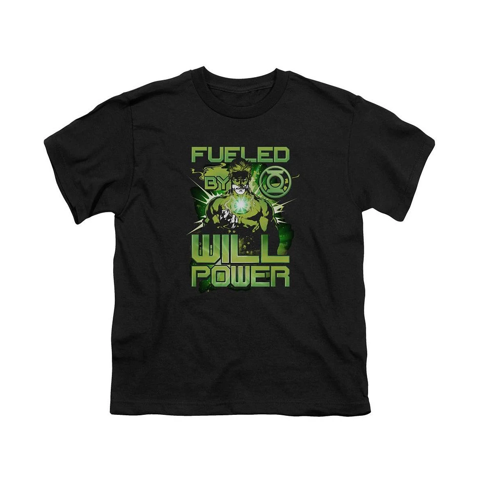 Green Lantern Boys Fueled Short Sleeve Tee / T-Shirt