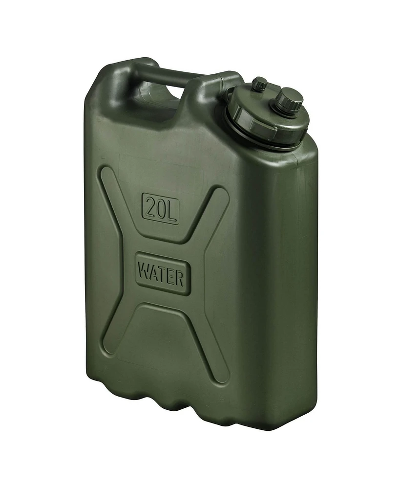 Scepter 5 Gallon 20 Liter Portable Water Storage Container (5 Pack