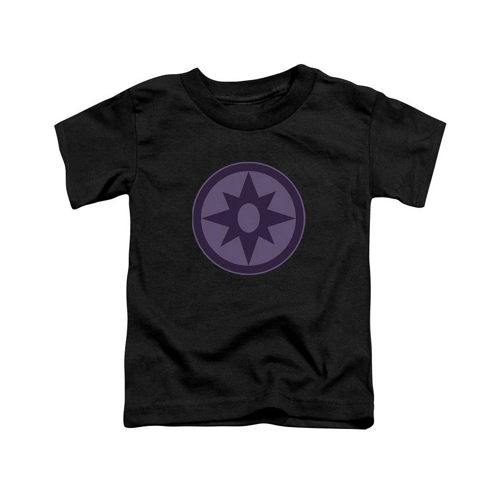 Green Lantern Toddler Girls Baby-Girls Sapphire Symbol Short Sleeve Tee / T-Shirt