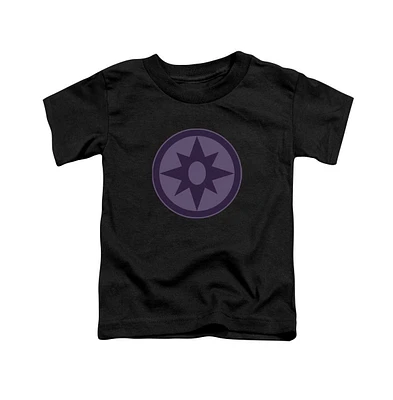 Green Lantern Toddler Girls Baby-Girls Sapphire Symbol Short Sleeve Tee / T-Shirt