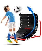 Net Playz Kick and Roll Soccer Return Ramp Rebounder