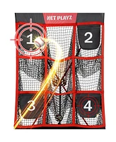 Net Playz 9 Pocket Strike Zone Baseball Net