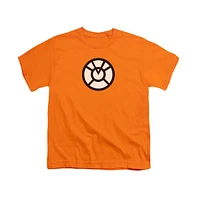 Green Lantern Boys Agent Orange Short Sleeve Tee / T-Shirt