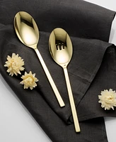 Oneida Allay Champagne 2-Piece Serving Spoon Set