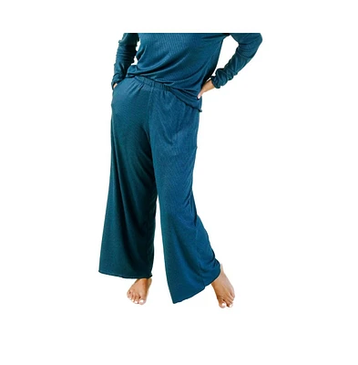 Poplinen Plus Size Hedy Ribbed Modal Lounge Pant