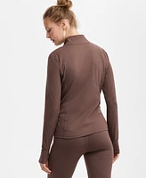 Id Ideology Women's Soft Full-Zip Jacket, Exclusively at Macy's