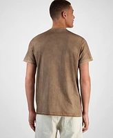 Guess Men's Spray Cracked Logo T-Shirt