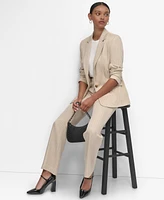 Dkny Women's One-Button Pinstripe Blazer