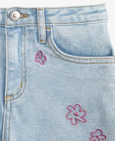 Epic Threads Little & Big Girls Embroidered Denim Shorts, Exclusively at Macy's