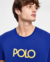 Polo Ralph Lauren Men's Short Sleeve Crewneck Logo Sleep T-Shirt, Exclusively at Macy's