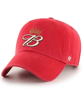 '47 Brand Men's Red Dale Earnhardt Jr. Budweiser Sure Shot Clean Up Adjustable Hat