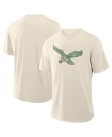 Fanatics Men's Cream Philadelphia Eagles Slub T-Shirt