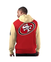 Starter Men's Scarlet San Francisco 49ers Extreme Pullover Hoodie