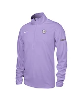 Nike Men's Lavender Kansas State Wildcats Training Performance Half-Zip Sweatshirt