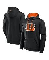 Fanatics Men's Black Cincinnati Bengals Defender Pullover Hoodie