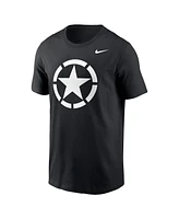 Nike Men's Black Army Knights 2024 Rivalry Collection Star T-Shirt