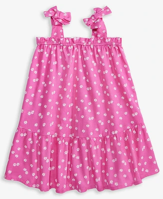 Epic Threads Toddler Girl Floral-Print Bow Dress, Exclusively at Macy's