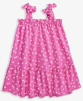 Epic Threads Toddler Girl Floral-Print Bow Dress, Exclusively at Macy's
