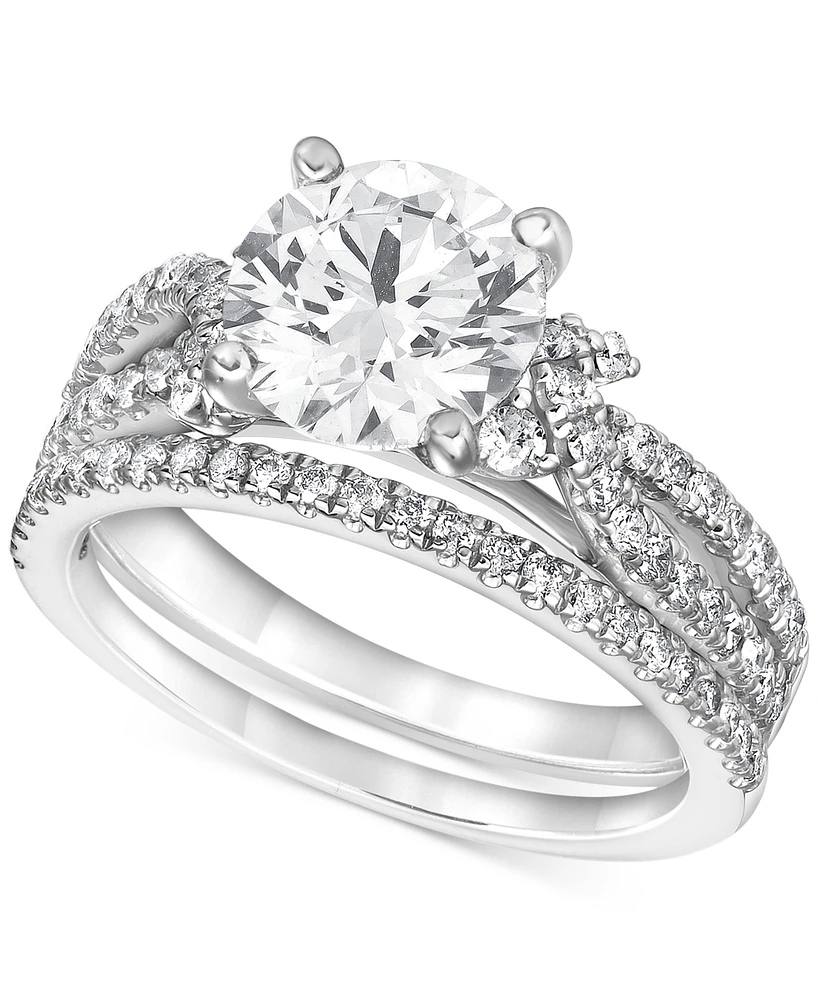 Diamond Bridal Set (2-5/8 ct. t.w.) in 14k White Gold