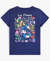 Epic Threads Little & Big Girls Les Fleurs Graphic T-Shirt, Exclusively at Macy's