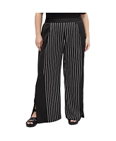 City Chic Plus Enya Border Pant