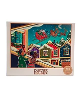 Puzzles of Color Twas the Night Before Christmas 750 Piece Puzzle