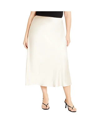 City Chic Plus Miranda Skirt