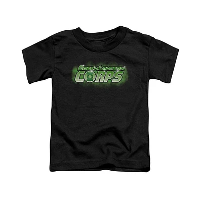 Green Lantern Toddler Girls Baby-Girls Gl Corps Title Short Sleeve Tee / T-Shirt