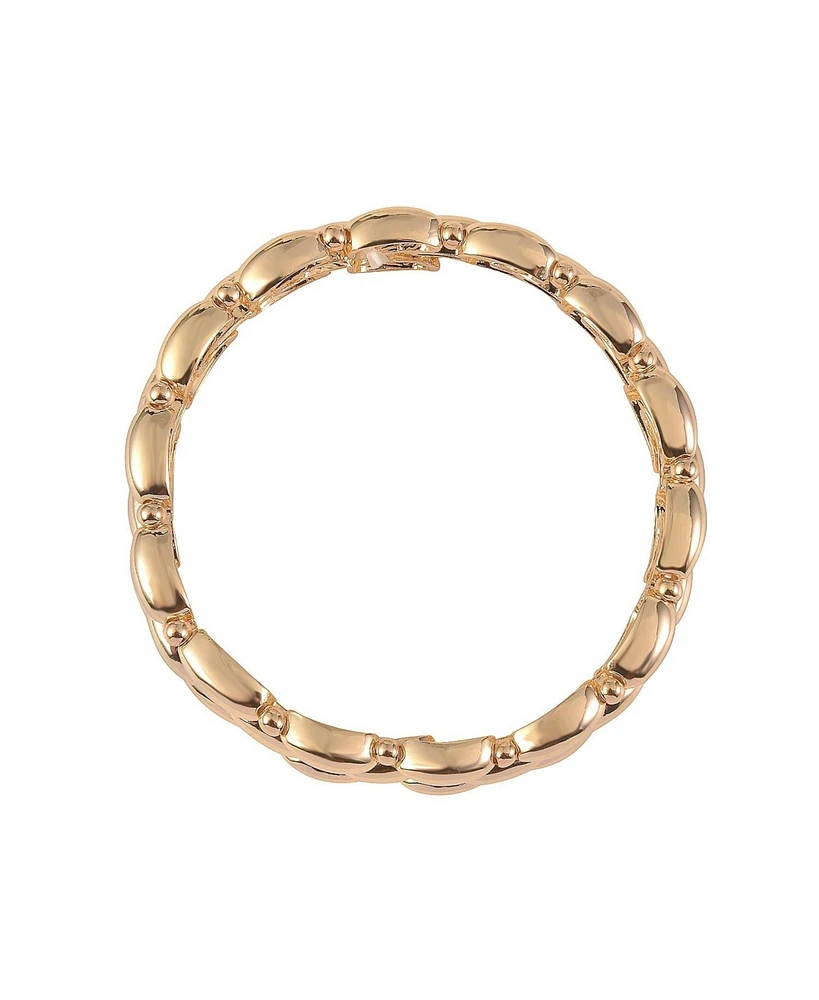 Rachel by Rachel Roy Gold Tone Stretch Bracelet