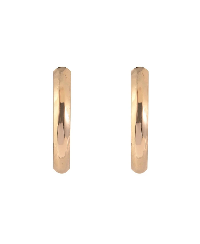 Rachel by Rachel Roy Gold Tone Post Hoop Earrings