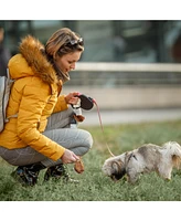 Pilot & Scout Sani N Bag Dog Waste Bag Dispenser, with Built-In Hand Sanitizer Compartment