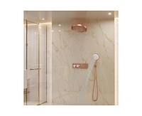 Casainc Thermostatic Complete Rainfall Shower System with Rough in-Valve
