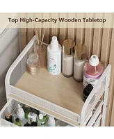 Lovmor Makeup Organizer with Drawers, Skincare Storage