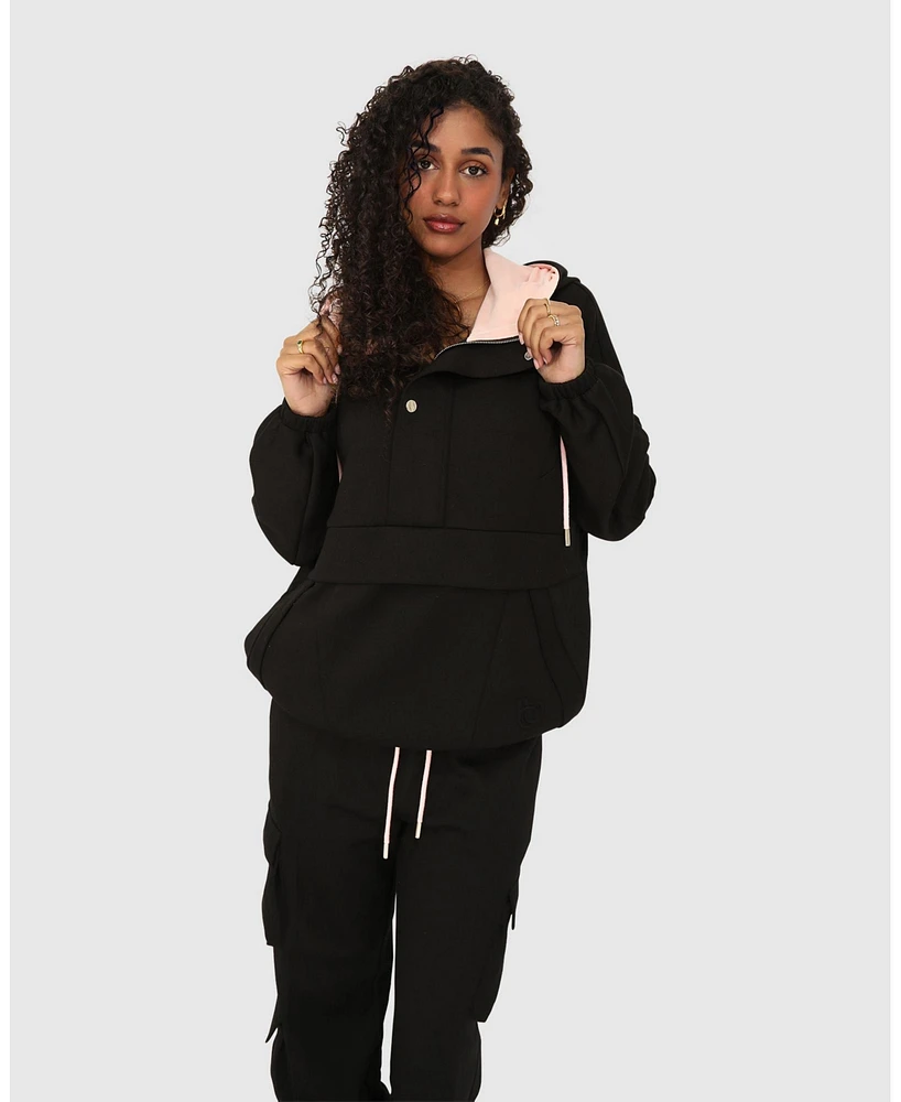 Belle & Bloom Women's Best Of Me Panelled Hoodie